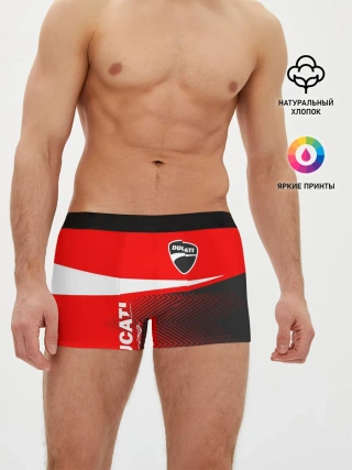 Мужские трусы боксеры / DUCATI / ДУКАТИ / MOTOSPORT