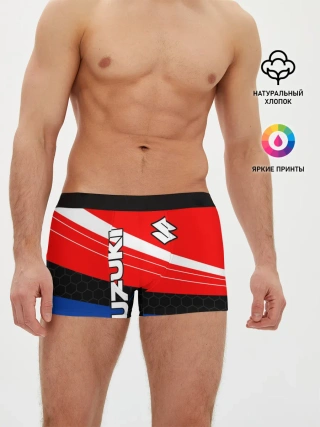 Мужские трусы боксеры / SUZUKI / СУЗУКИ / МОТОСПОРТ
