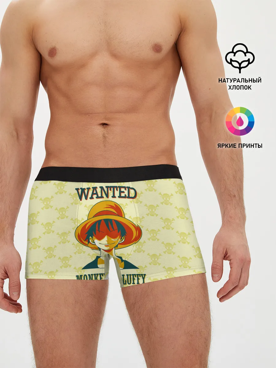 Мужские трусы боксеры / Манки Д. Луффи One Piece