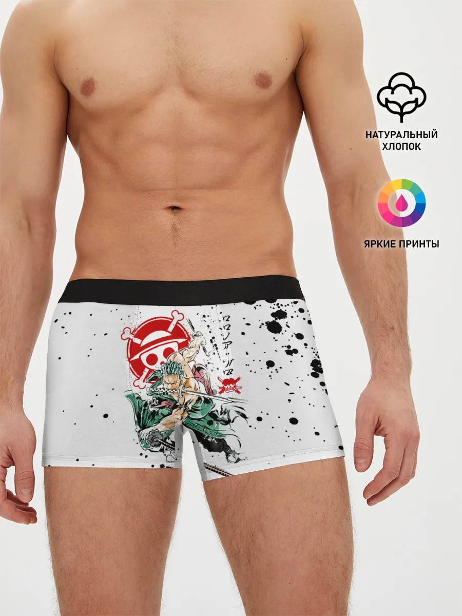 Мужские трусы боксеры / Ророноа Зоро пират Соломенной Шляпы