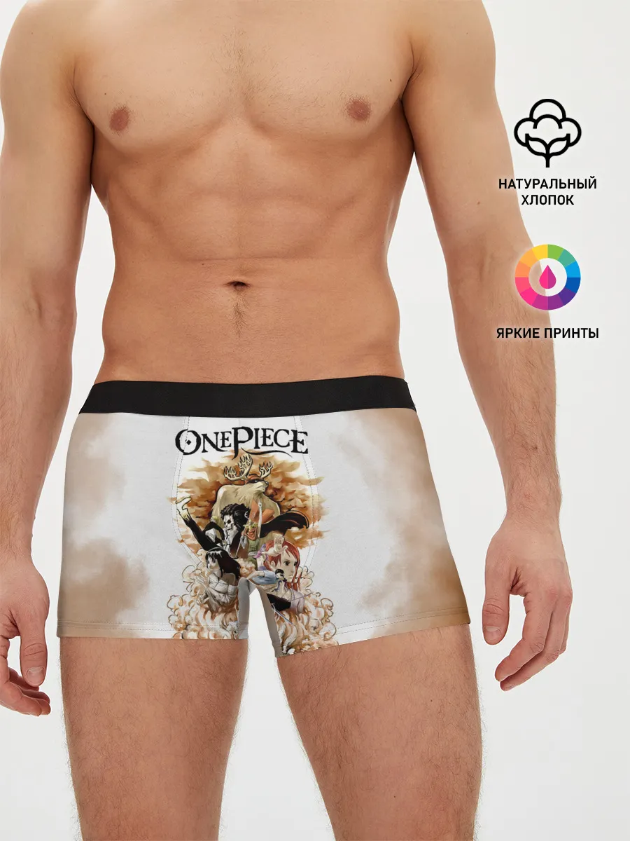 Мужские трусы боксеры / One Piece. Пираты Соломенной Шляпы