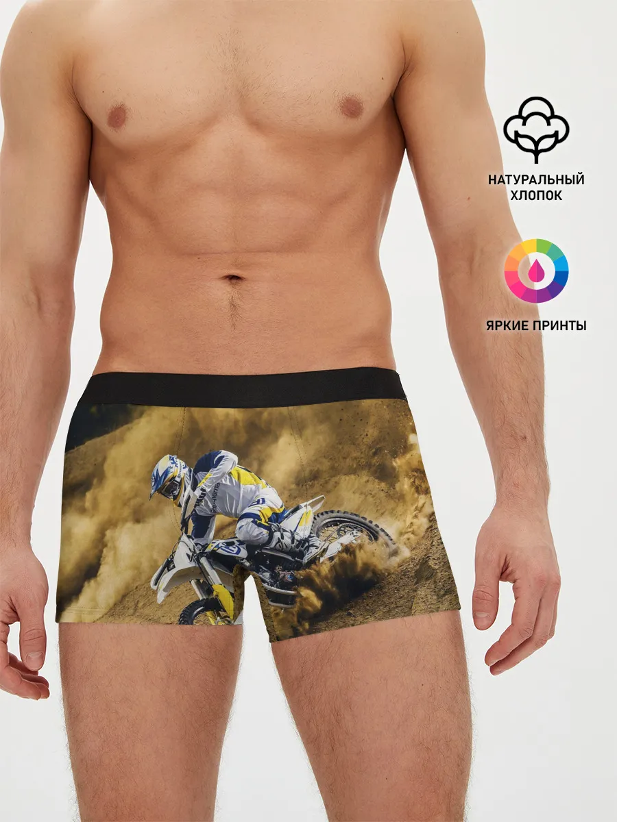 Мужские трусы боксеры / HUSQVARNA / ХУСКВАРНА / SPORT