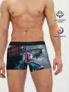 Мужские трусы боксеры / Cyberpunk