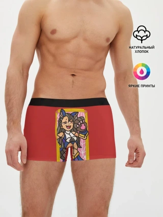 Мужские трусы боксеры / Некоторо. Мозаика