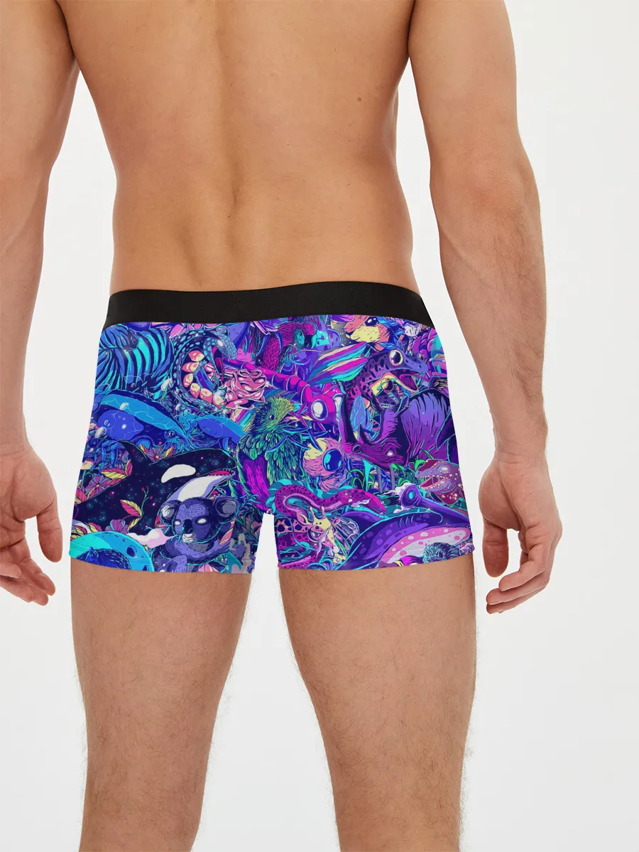Мужские трусы боксеры / Неоновые Звери