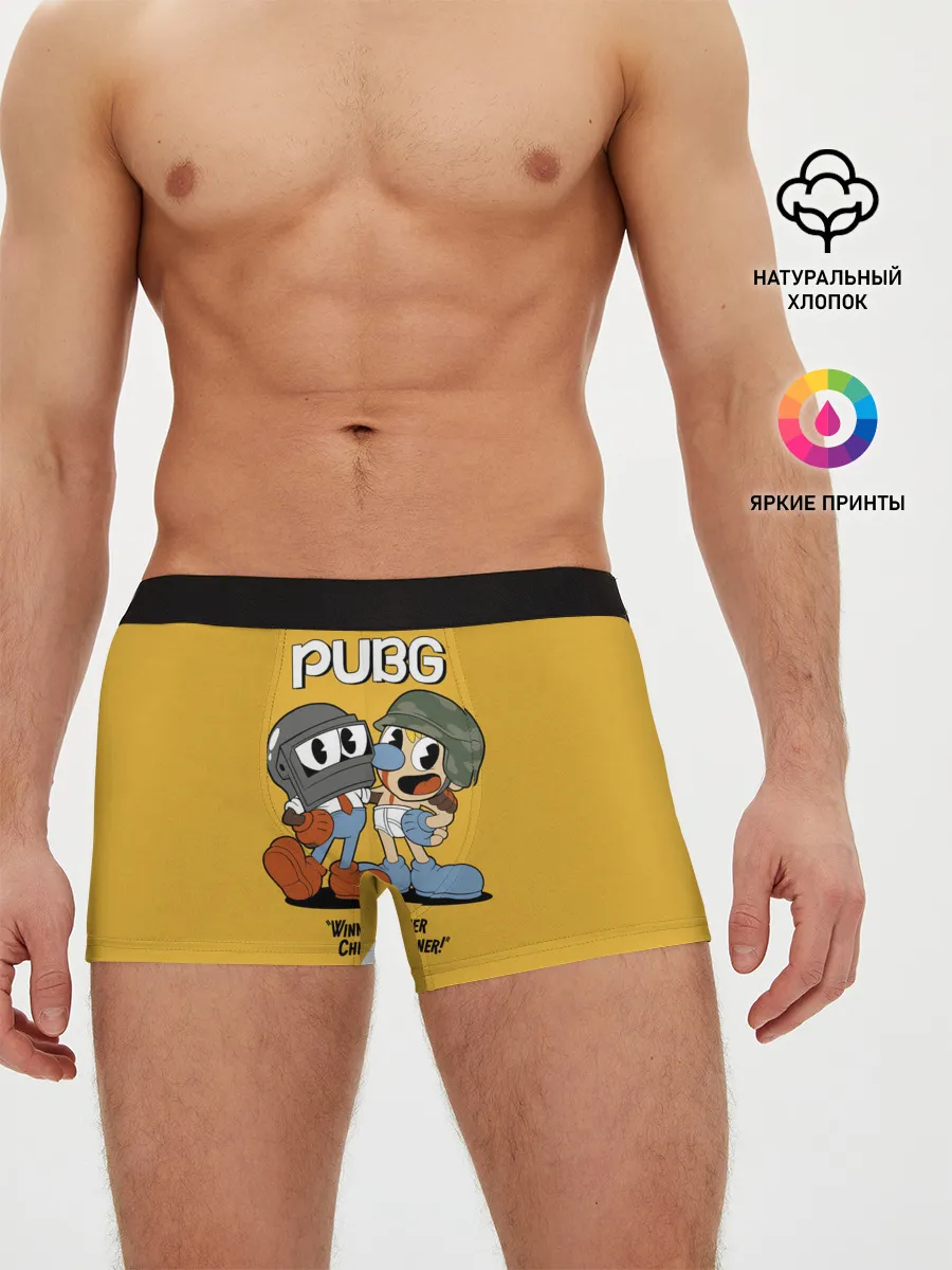 Мужские трусы боксеры / Чашки победиетели