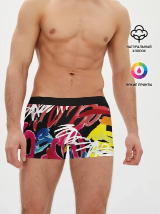 Мужские трусы боксеры / Old school