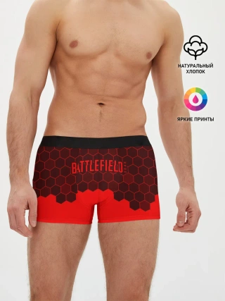 Мужские трусы боксеры / Battlefield 2042 - Hexagon