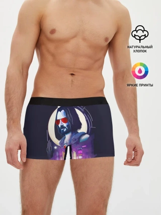 Мужские трусы боксеры / Cyberpunk 2077 | Johnny