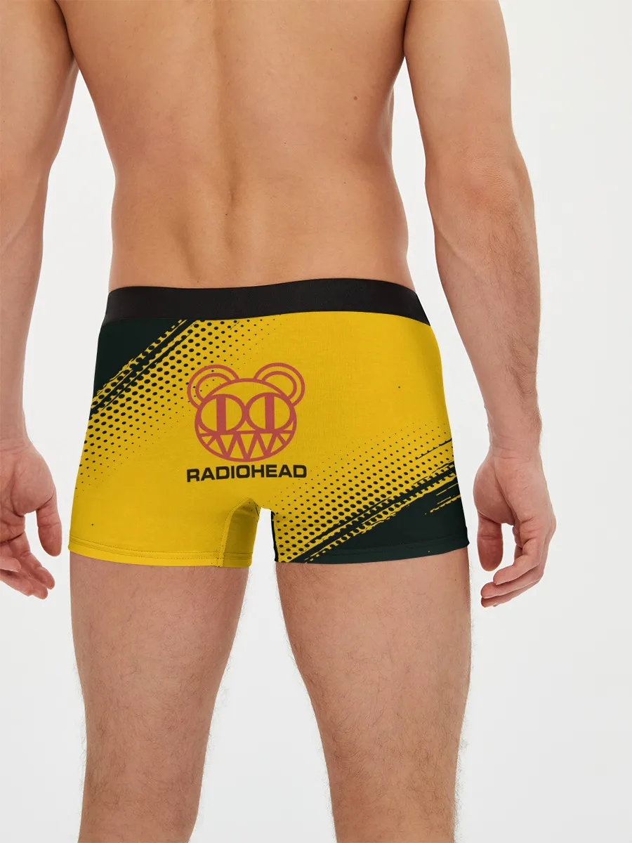 Мужские трусы боксеры / Radiohead | Радиохед | Лого