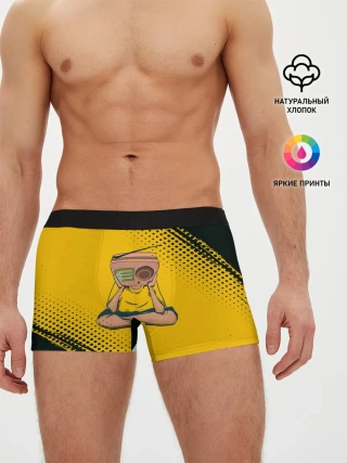 Мужские трусы боксеры / Radiohead | Радиохед | Лого