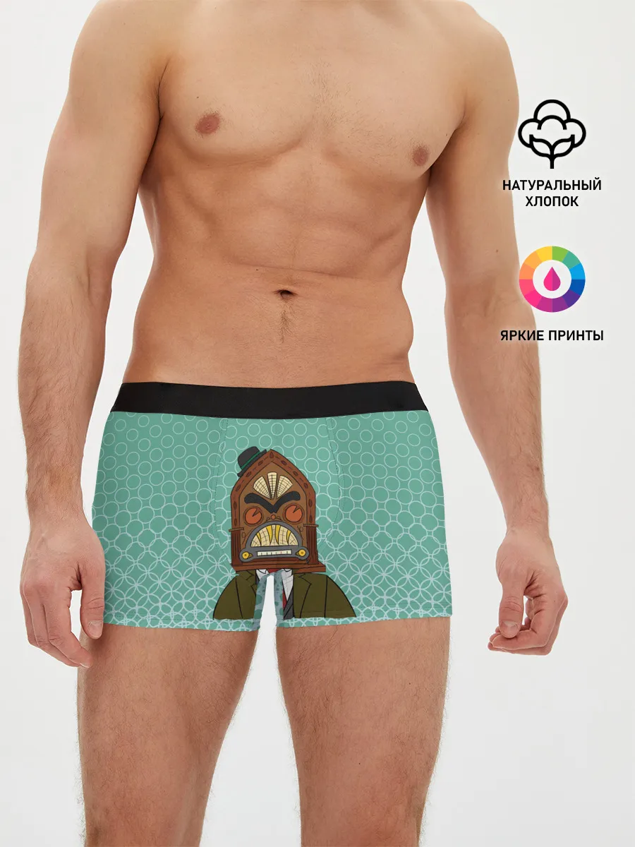 Мужские трусы боксеры / Radiohead | Радиохед | Logo