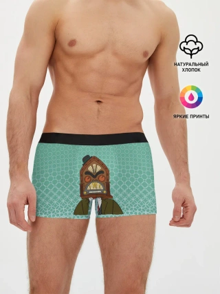 Мужские трусы боксеры / Radiohead | Радиохед | Logo