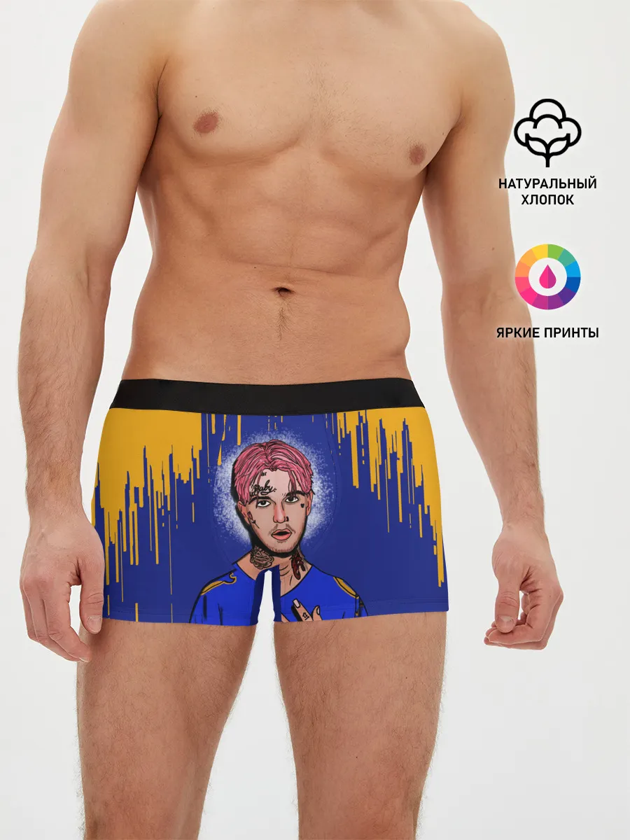 Мужские трусы боксеры / LIL PEEP | ЛИЛ ПИП