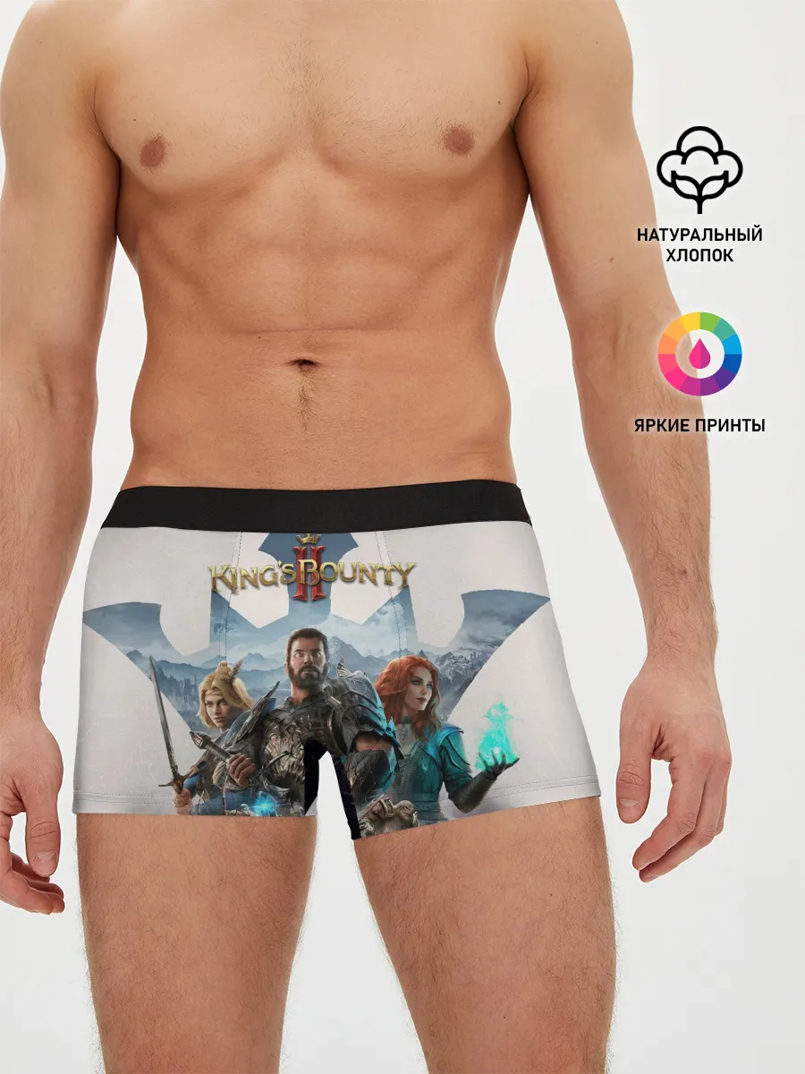 Мужские трусы боксеры / Kings Bounty 2 трио