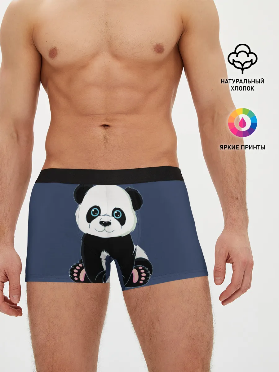 Мужские трусы боксеры / Милая Панда