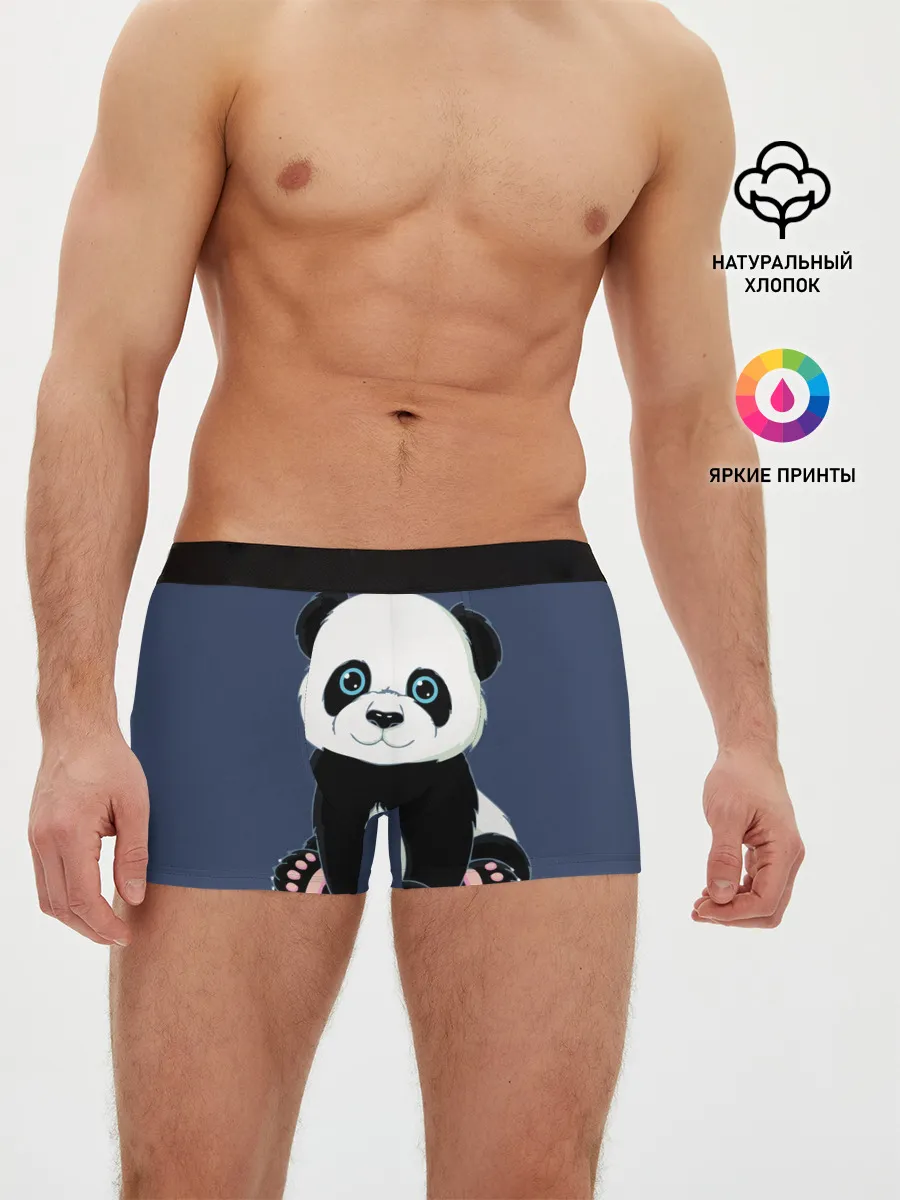 Мужские трусы боксеры / Милая Панда