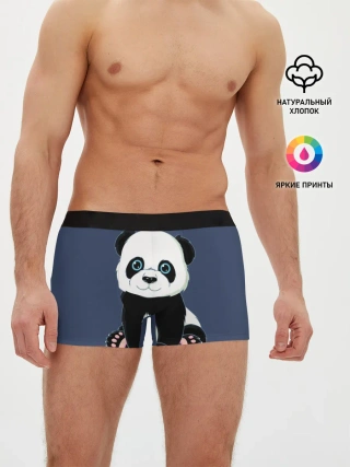 Мужские трусы боксеры / Милая Панда