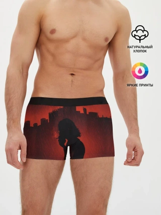 Мужские трусы боксеры / CP77 | Johnny