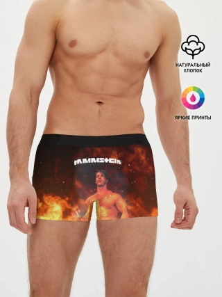 Мужские трусы боксеры / RAMMSTEIN | РАМШТАЙН