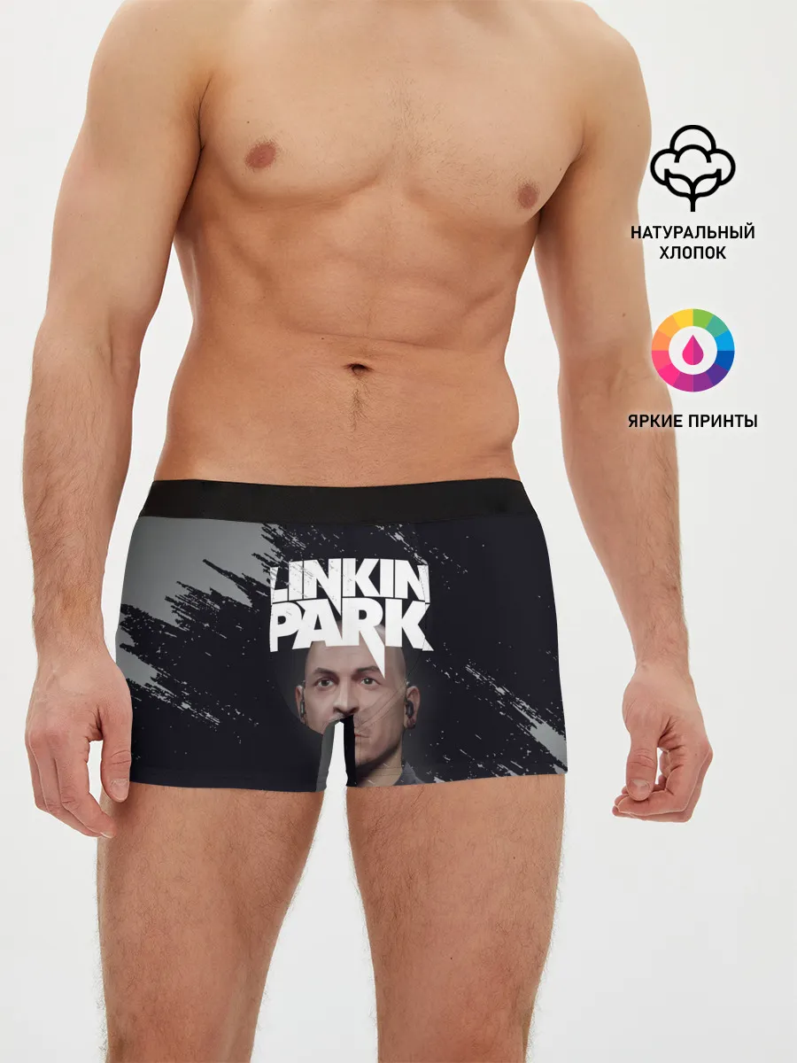 Мужские трусы боксеры / ЧЕСТЕР | ЛИНКИН ПАРК