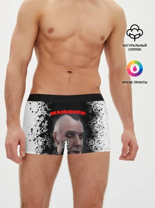 Мужские трусы боксеры / RAMMSTEIN | РАМШТАЙН