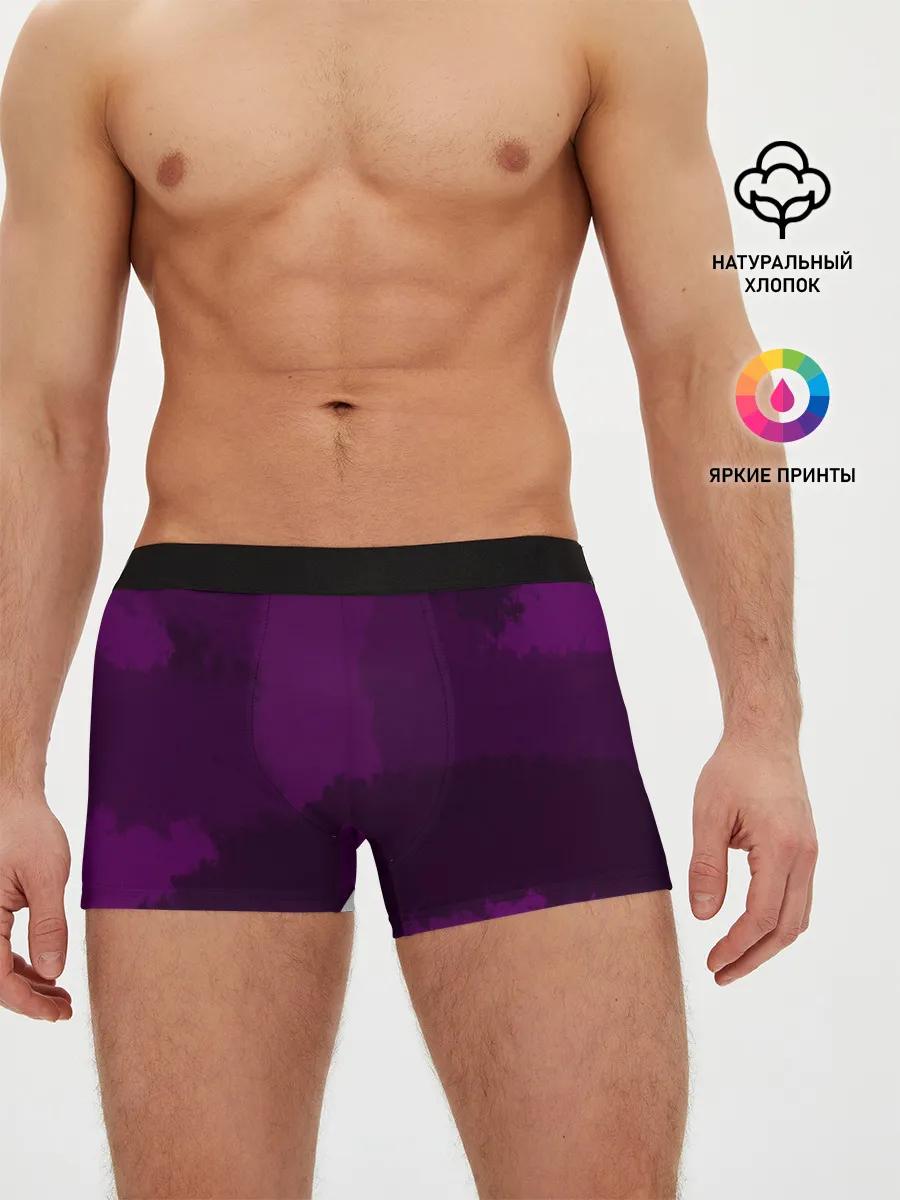 Мужские трусы боксеры / Рисованные линии
