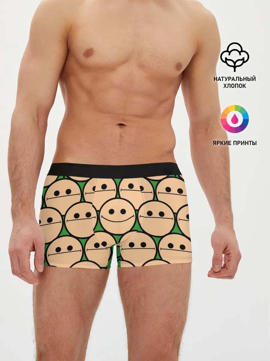 Мужские трусы боксеры / Cyanide & Happiness | Face Sure
