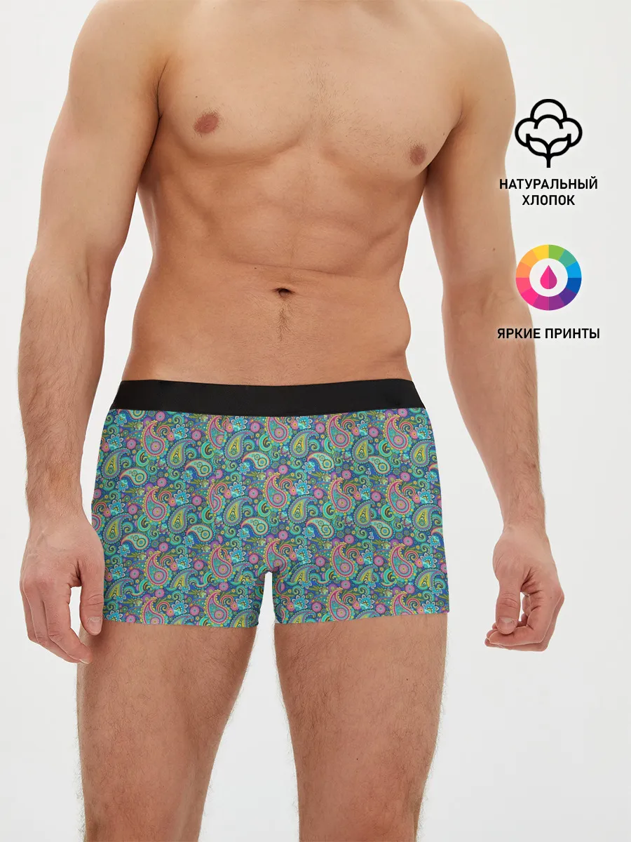 Мужские трусы боксеры / Стиль Турецких Огурцов