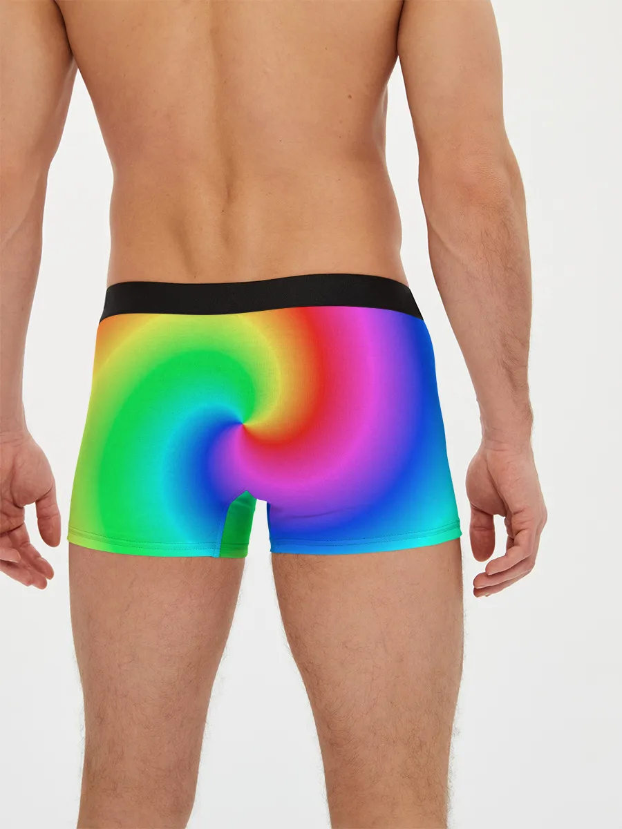 Мужские трусы боксеры / Pepe rainbow