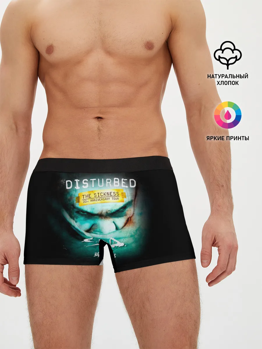 Мужские трусы боксеры / The Sickness - Disturbed