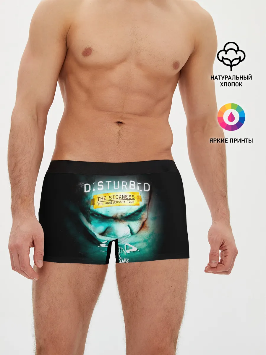Мужские трусы боксеры / The Sickness - Disturbed