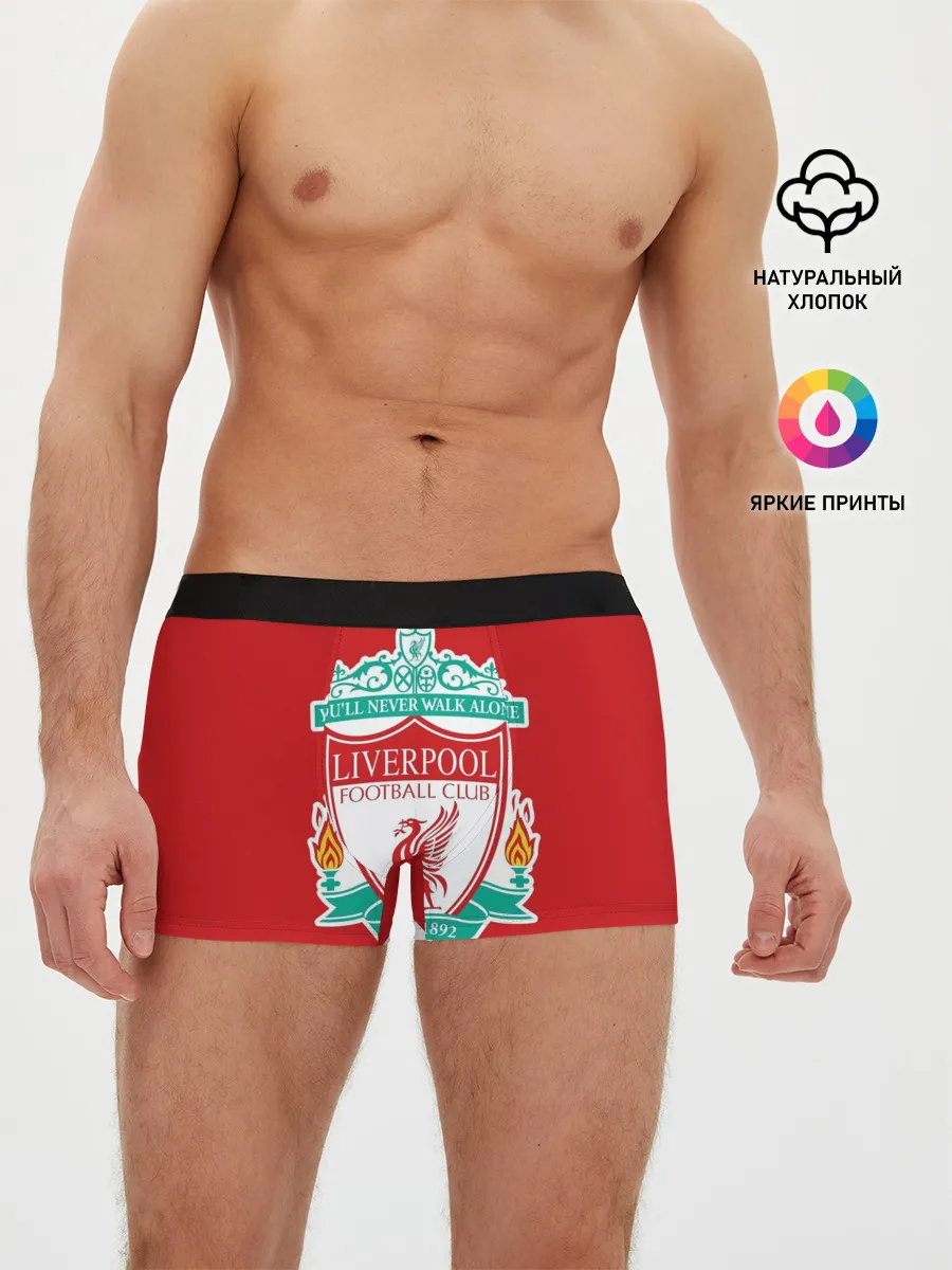 Мужские трусы боксеры / F.C. LIVERPOOL