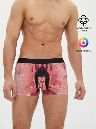 Мужские трусы боксеры / Свирепый Луффи