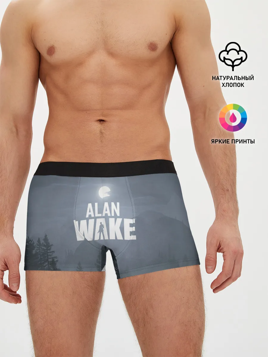 Мужские трусы боксеры / Алан Уэйк: Полнолуние
