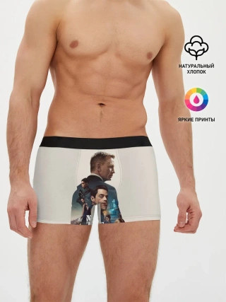 Мужские трусы боксеры / Не Время Умирать Бонд 007