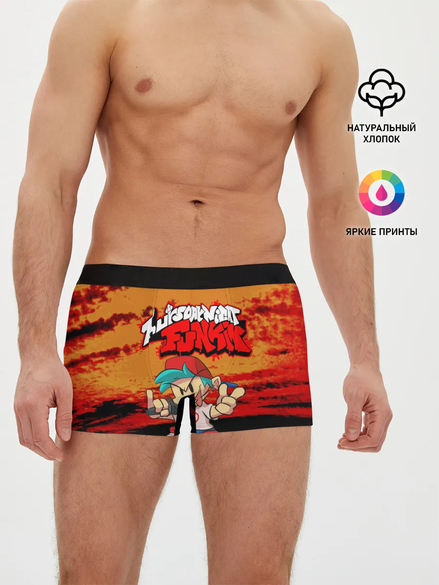 Мужские трусы боксеры / Friday Night Funkin.