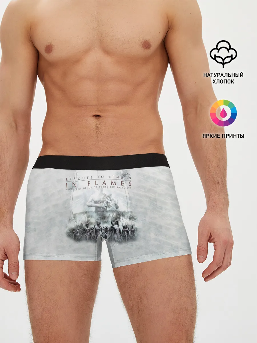 Мужские трусы боксеры / Reroute to Remain - In Flames