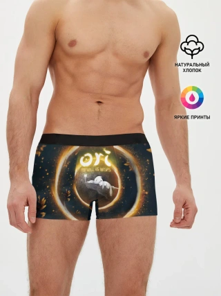 Мужские трусы боксеры / Ori and Flower