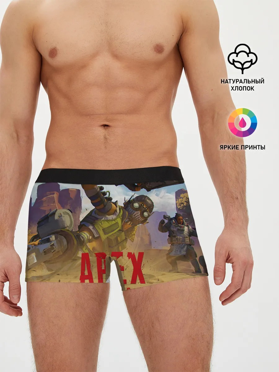 Мужские трусы боксеры / Октейн в деле