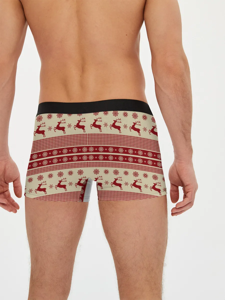 Мужские трусы боксеры / Новогодние Олени!