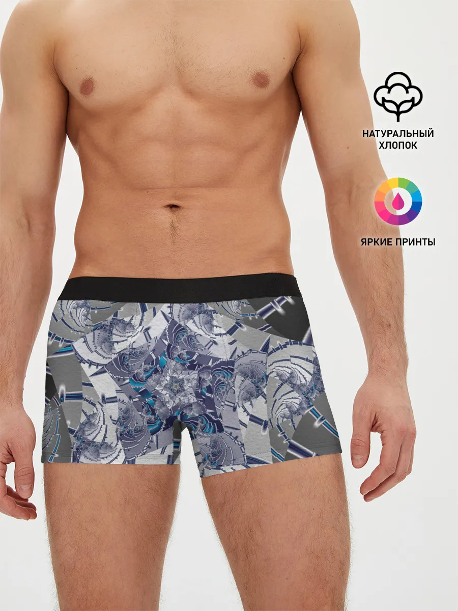 Мужские трусы боксеры / Абстракция 499