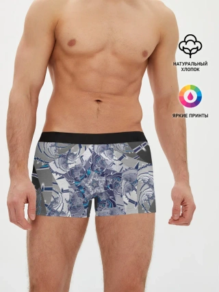 Мужские трусы боксеры / Абстракция 499