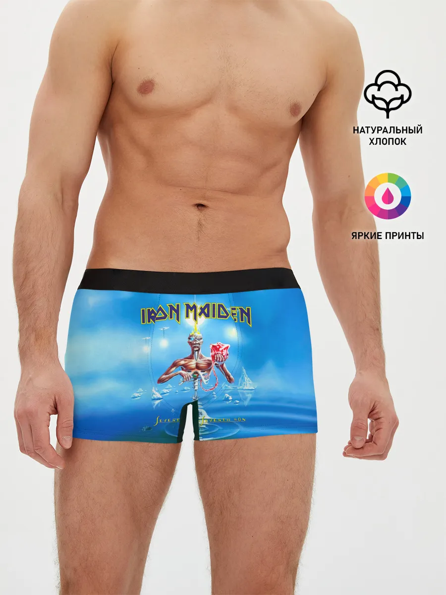 Мужские трусы боксеры / Seventh Son of a Seventh Son - Iron Maiden