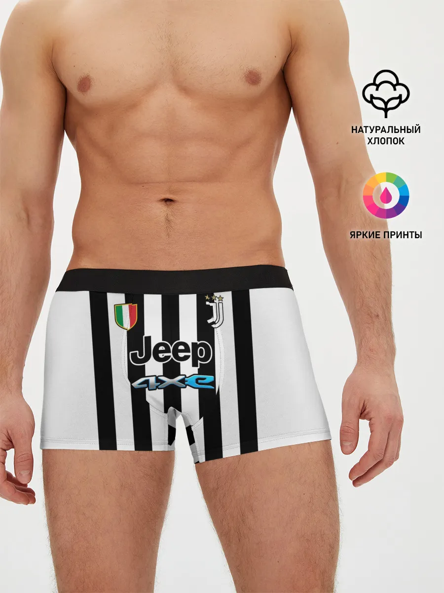 Мужские трусы боксеры / Дибала Ювентус форма 2021/2022