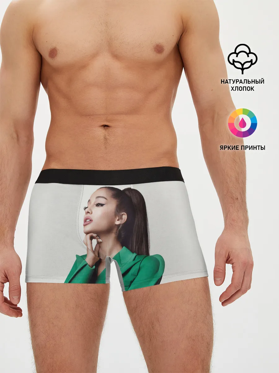 Мужские трусы боксеры / Ариана в зелёном