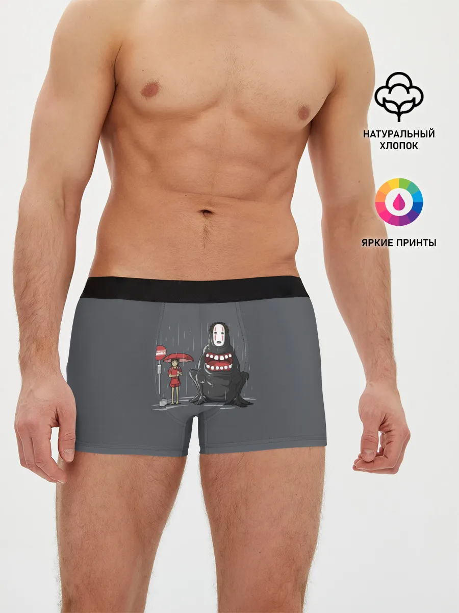 Мужские трусы боксеры / Тихиро и Каонаси Унесённые призраками