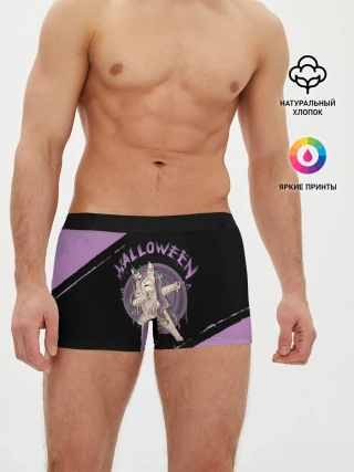 Мужские трусы боксеры / Dab Unicorn Halloween