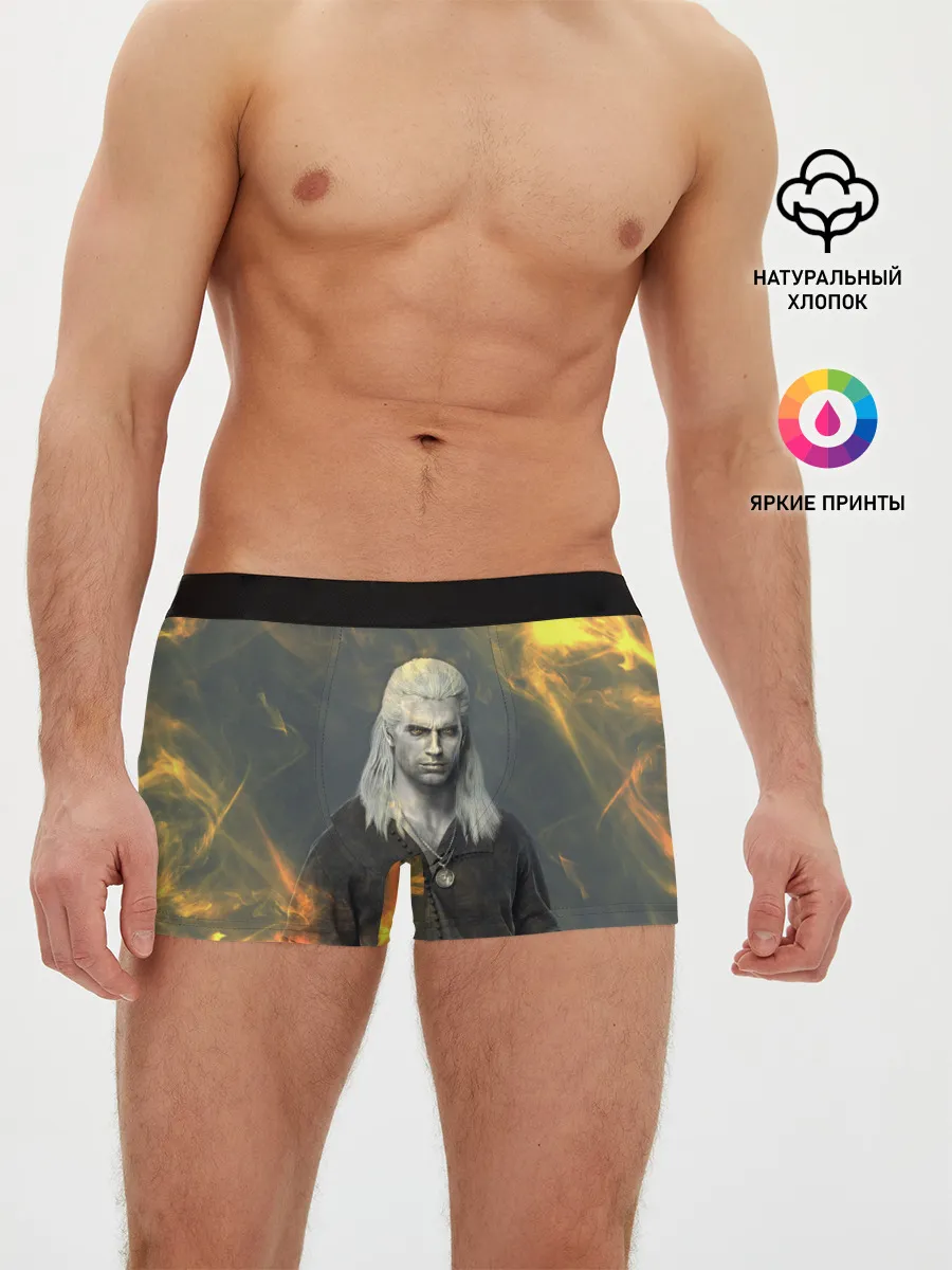 Мужские трусы боксеры / ГЕРАЛЬТ ВЕДЬМАК