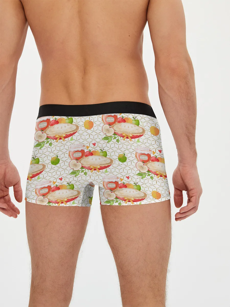 Мужские трусы боксеры / Яблочный пирог